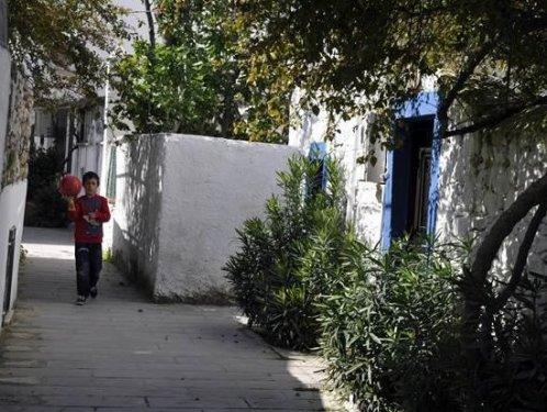 Bodrum evlerinin mavi beyaz sırrı 