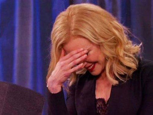 Nicole Kidman çok utandı