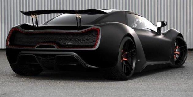 2000 beygirlik hiper otomobil Trion Nemesis