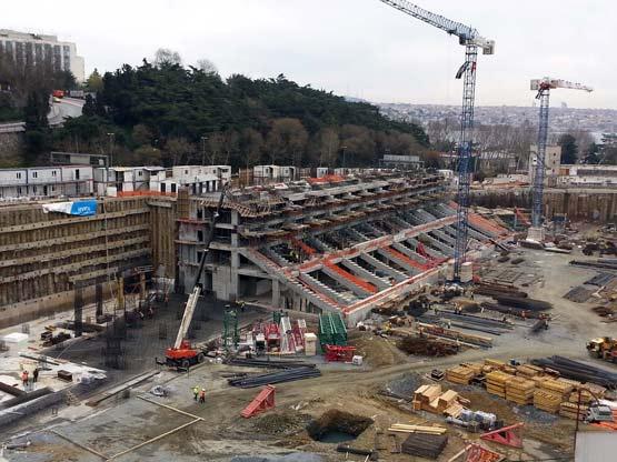 Vodafone Arena inşaatında son durum (15-04-2014)