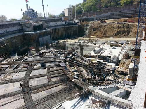 Vodafone Arena inşaatında son durum (15-04-2014)