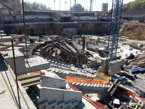 Vodafone Arena inşaatında son durum (15-04-2014)