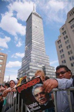 Gabriel Garcia Marquez son yolculuğuna uğurlandı