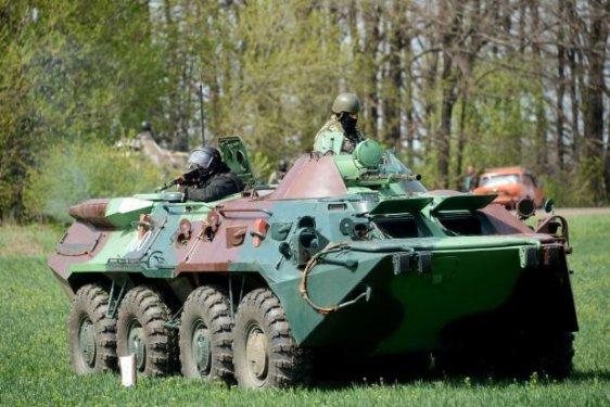 Ukrayna'da özel birlikler Slavyansk'a girdi