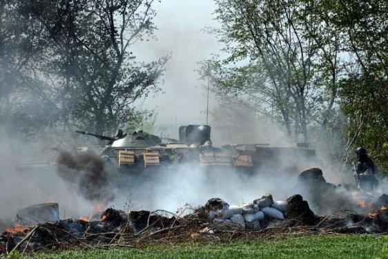 Ukrayna'da özel birlikler Slavyansk'a girdi