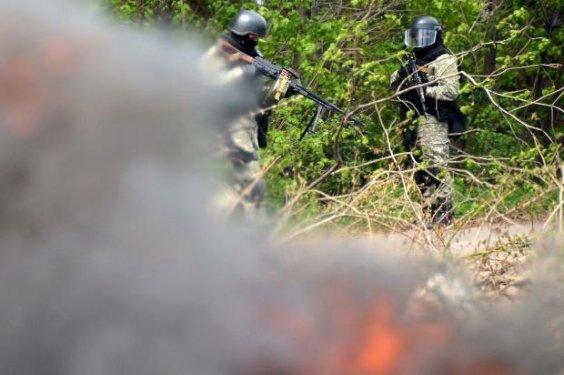 Ukrayna'da özel birlikler Slavyansk'a girdi
