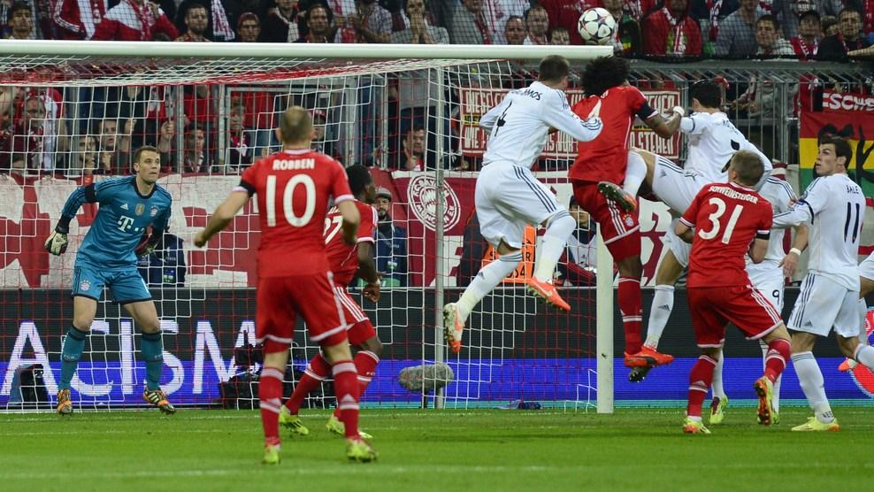 Bayern Münih - Real madrid maçından kareler