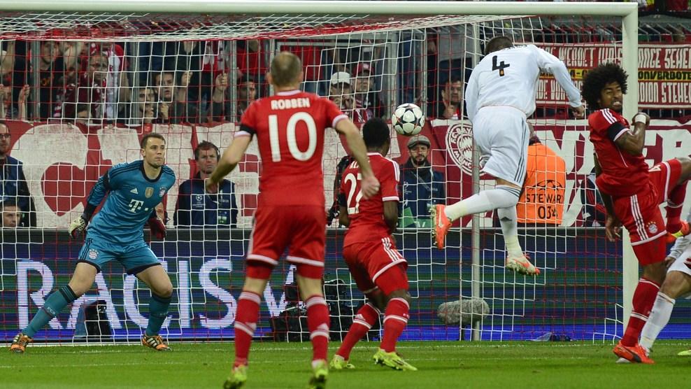 Bayern Münih - Real madrid maçından kareler