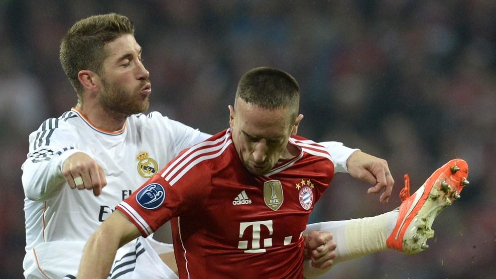 Bayern Münih - Real madrid maçından kareler