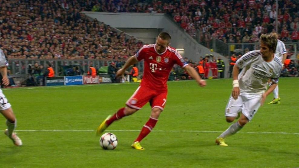 Bayern Münih - Real madrid maçından kareler