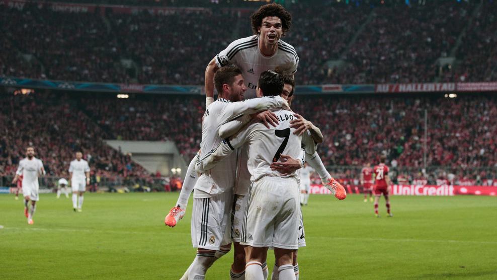 Bayern Münih - Real madrid maçından kareler