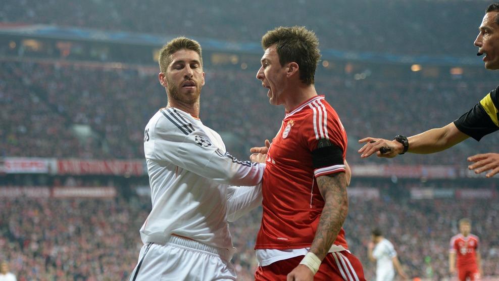 Bayern Münih - Real madrid maçından kareler