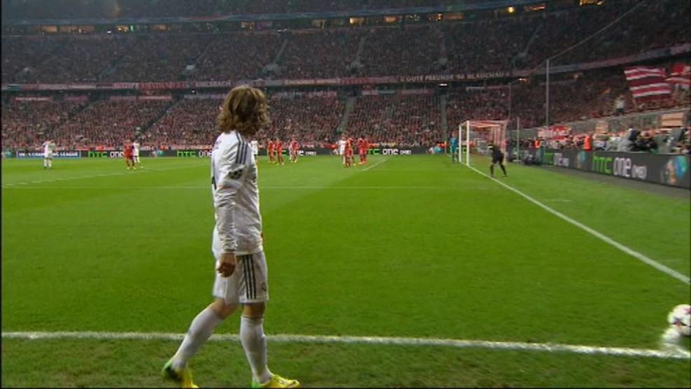 Bayern Münih - Real madrid maçından kareler