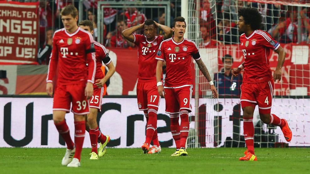 Bayern Münih - Real madrid maçından kareler