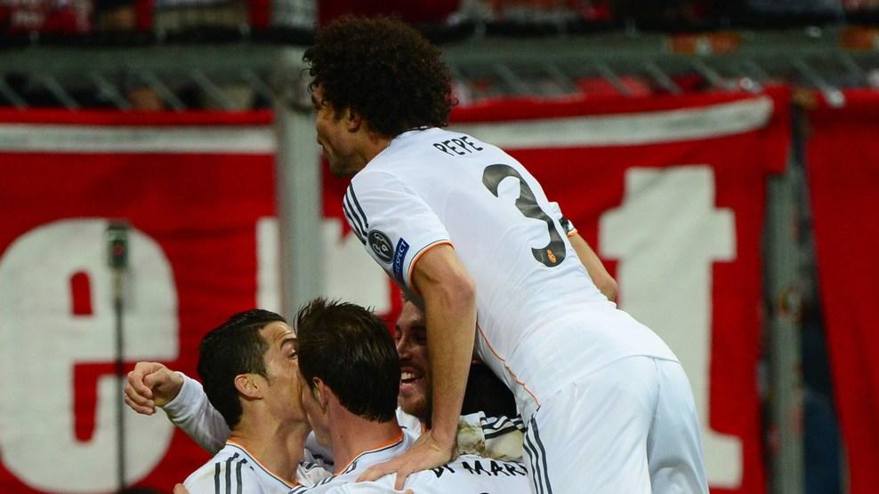 Bayern Münih - Real madrid maçından kareler