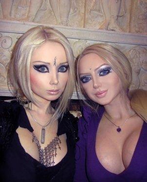 Barbie bebek Valeria Lukyanova'nın  son hali