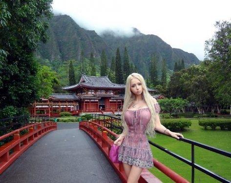 Barbie bebek Valeria Lukyanova'nın  son hali