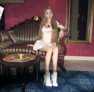 Barbie bebek Valeria Lukyanova'nın  son hali