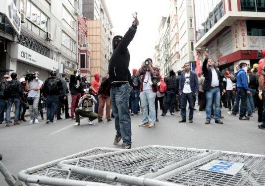 Okmeydanı'nda olaylar çıktı