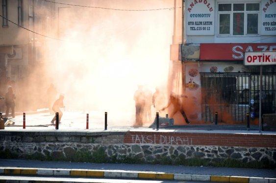 Okmeydanı'nda olaylar çıktı