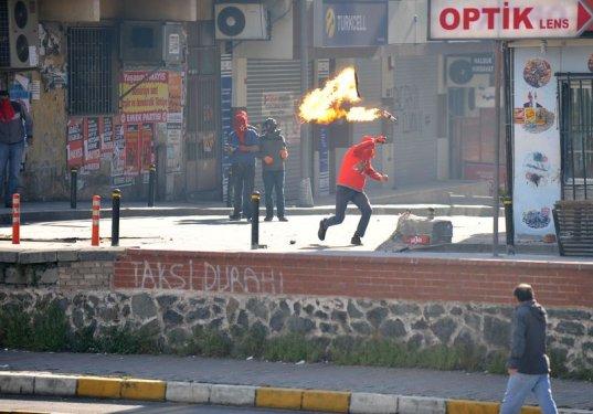 Okmeydanı'nda olaylar çıktı