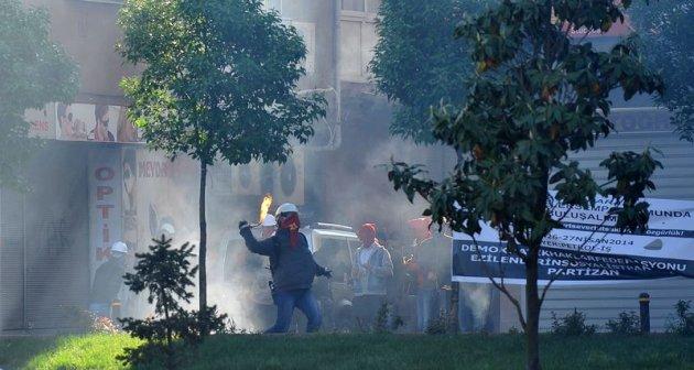 Okmeydanı'nda olaylar çıktı
