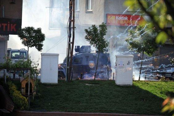 Okmeydanı'nda olaylar çıktı