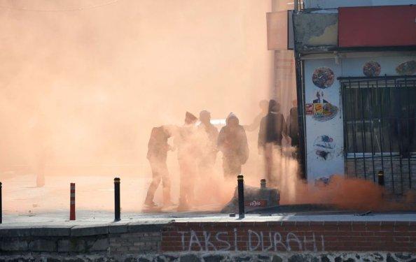 Okmeydanı'nda olaylar çıktı