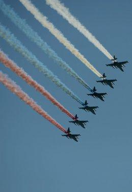 Kızıl Meydan'da gövde gösterisi