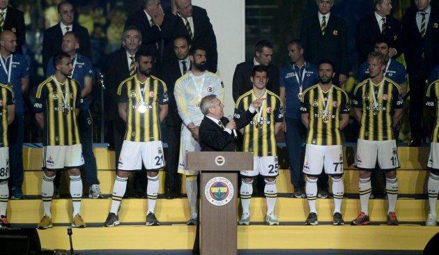 Fenerbahçe'nin şampiyonluk kutlamaları