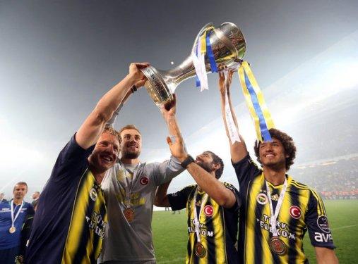 Fenerbahçe'nin şampiyonluk kutlamaları