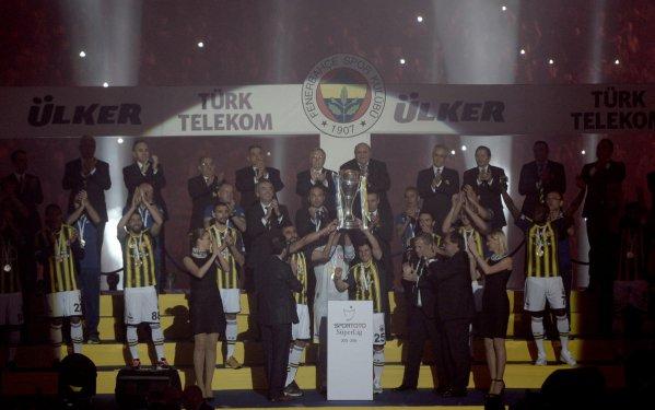 Fenerbahçe'nin şampiyonluk kutlamaları