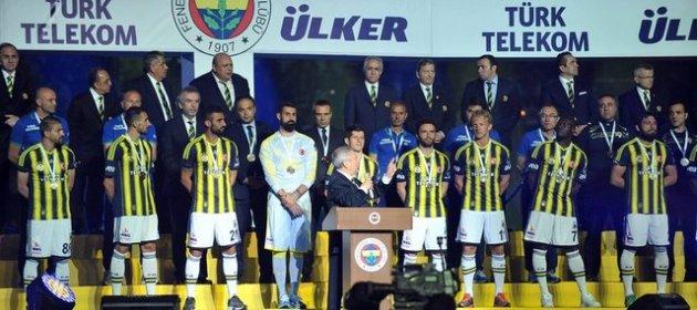 Fenerbahçe'nin şampiyonluk kutlamaları