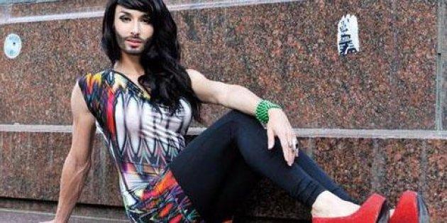 Sakalsız Eurovision şampiyonu Conchita Wurst
