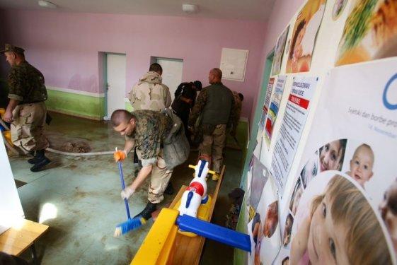 Bosna'da son yılların en büyük sel felaketi