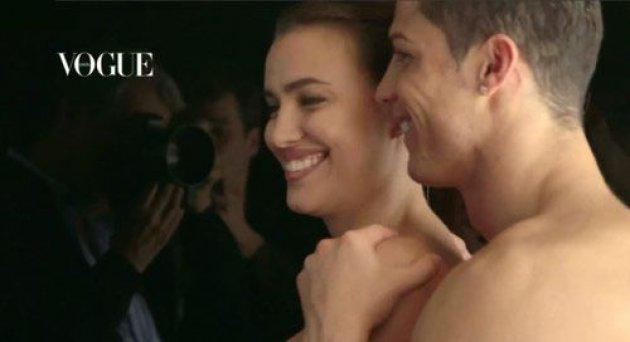 Ronaldo ve Irina Shayk‘ı hiç böyle görmediniz