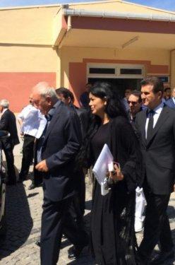 Ali Şen torununu gözyaşlarıyla uğurladı