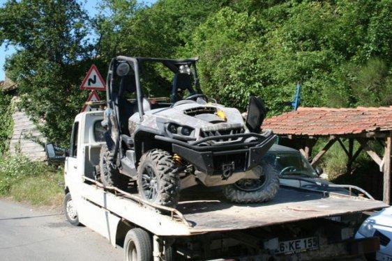 Ali Şen torununu gözyaşlarıyla uğurladı