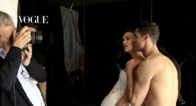 Ronaldo ve Irina Shayk‘ı hiç böyle görmediniz