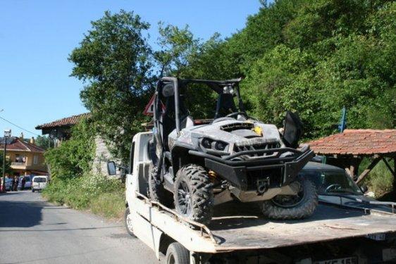 Ali Şen torununu gözyaşlarıyla uğurladı