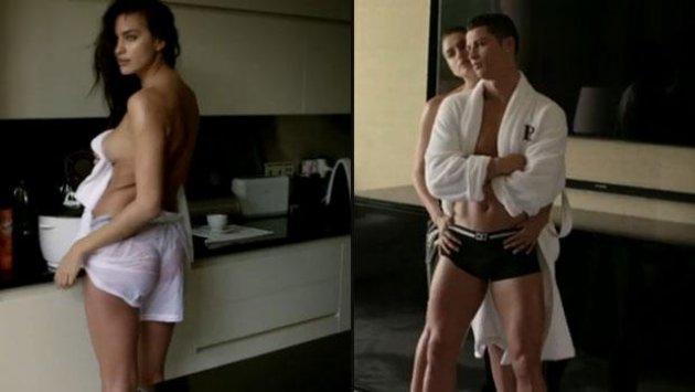 Ronaldo ve Irina Shayk‘ı hiç böyle görmediniz