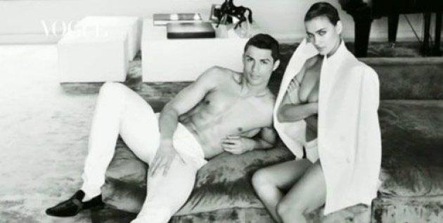 Ronaldo ve Irina Shayk‘ı hiç böyle görmediniz