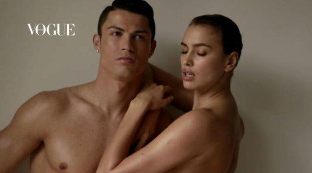 Ronaldo ve Irina Shayk‘ı hiç böyle görmediniz