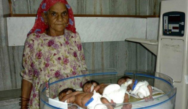 Dünyanın en yaşlı anneleri 