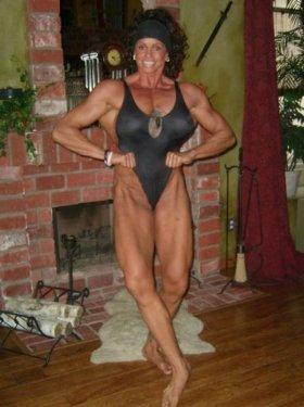 Body building şampiyonu gelin Gabrielle 