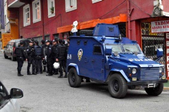 Okmeydanı'ndaki polis müdahalesinden görüntüler