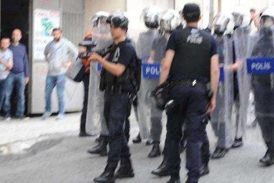 Okmeydanı'ndaki polis müdahalesinden görüntüler