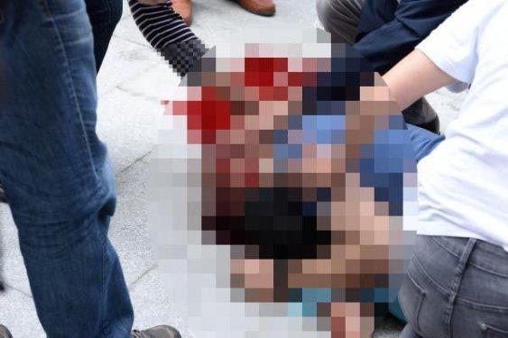 Okmeydanı'ndaki polis müdahalesinden görüntüler