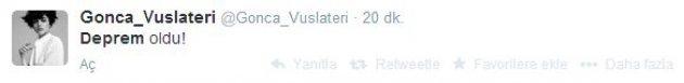 Deprem Twitter´ı da salladı