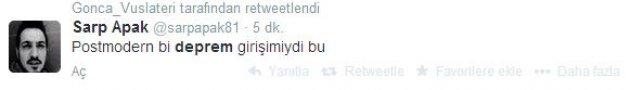 Deprem Twitter´ı da salladı